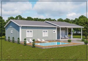151 m2 Kampanyalı 4+1 Prefabrik Ev - Görsel 4