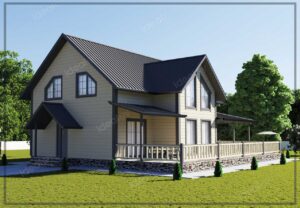 256 m2 Dubleks Çelik Ev 20 256 m2 Dubleks Çelik Ev - Görsel 5