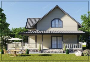 256 m2 Dubleks Çelik Ev 23 256 m2 Dubleks Çelik Ev - Görsel 8