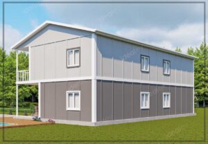320 m2 Kampanyalı 5+1 Çift Dubleks Prefabrik Ev - Görsel 6