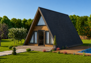 Alternative view of 61 m2 Bungalov Ev