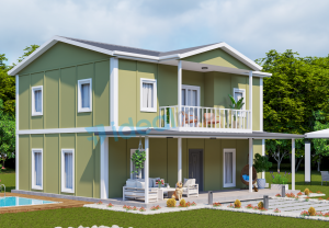 196 m2 Kampanyalı 4+1 Prefabrik Ev - Görsel 3