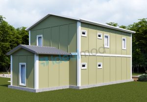 196 m2 Kampanyalı 4+1 Prefabrik Ev - Görsel 4