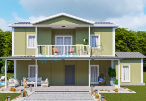 196 m2 Kampanyalı 4+1 Prefabrik Ev