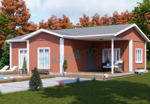 92 m2 Kampanyalı 3+1 Prefabrik Ev
