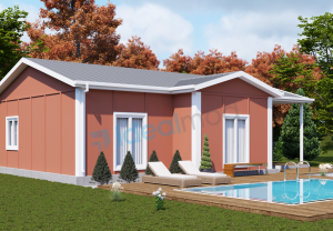 92 m2 Kampanyalı 3+1 Prefabrik Ev 8 92 m2 Kampanyalı 3+1 Prefabrik Ev - Görsel 3