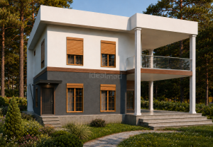 160 m2 Dubleks Çelik Ev