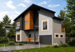 165 m2 Dubleks Çelik Ev