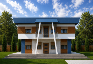 167 m2 Dubleks Çelik Ev