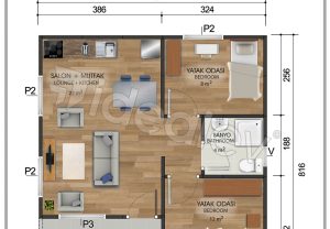 49 m2 Çelik Ev 7 49 m2 Çelik Ev - Görsel 3