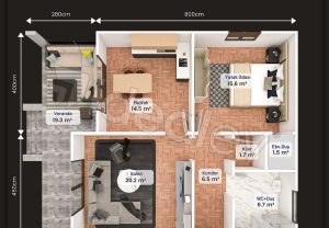 92 m2 Çelik Ev - Görsel 3