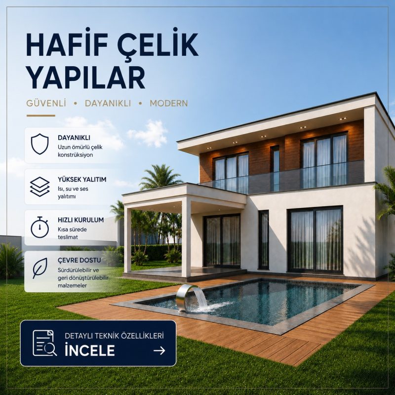 115 m2 Çelik Ev 4