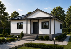 86 m2 2+1 Prefabrik Ev